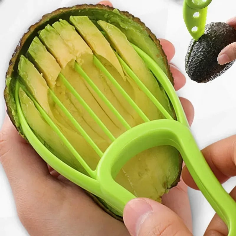 Creative avocado cutter