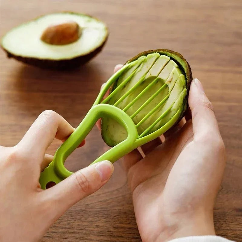 Creative avocado cutter