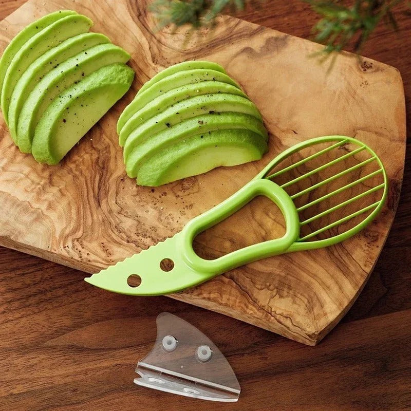 Creative avocado cutter