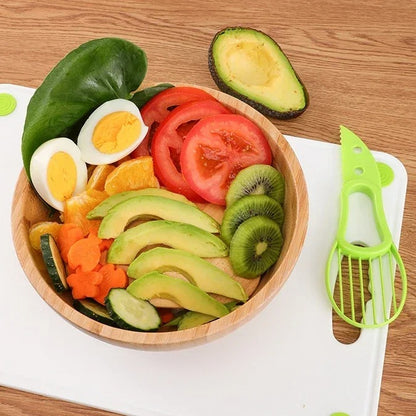 Creative avocado cutter